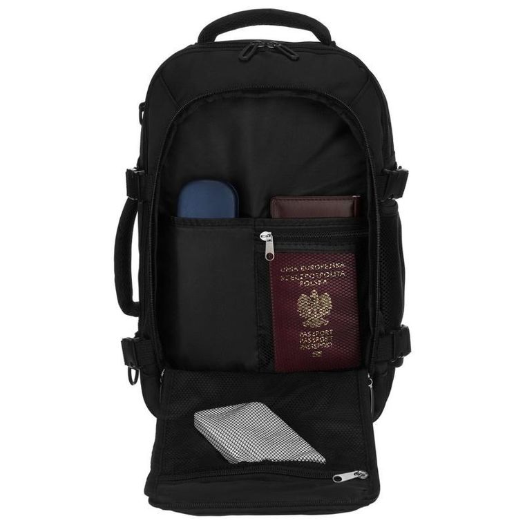 Peterson, plecak podróżny, czarny