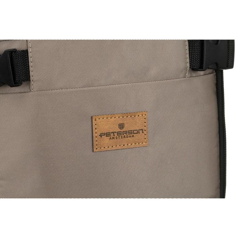 Peterson, plecak podróżny, dwukomorowy, szary