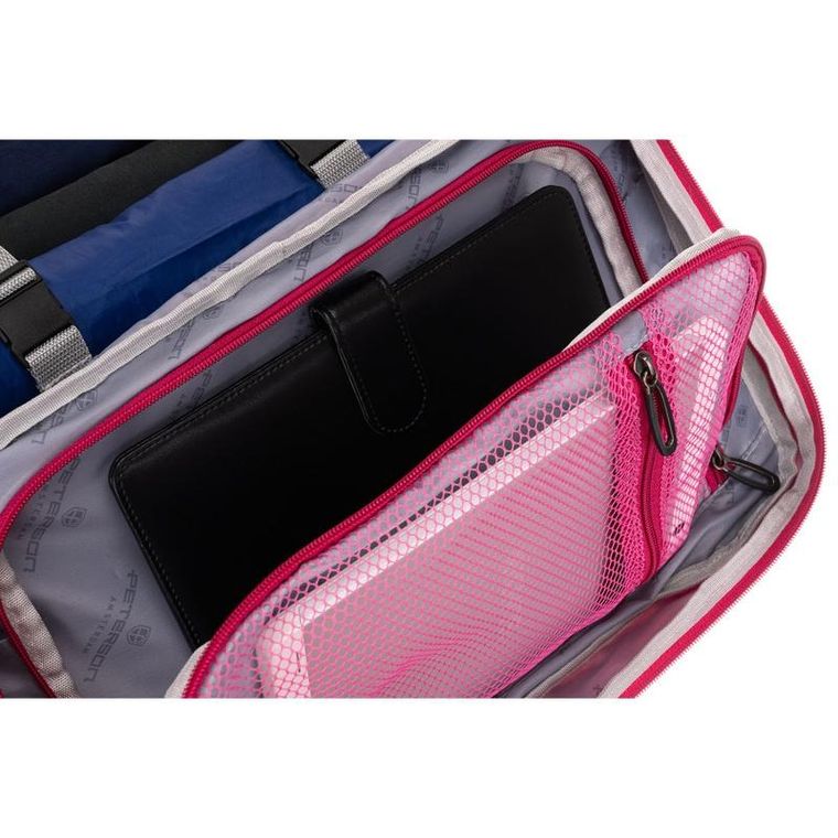 Peterson, plecak podróżny, różowy