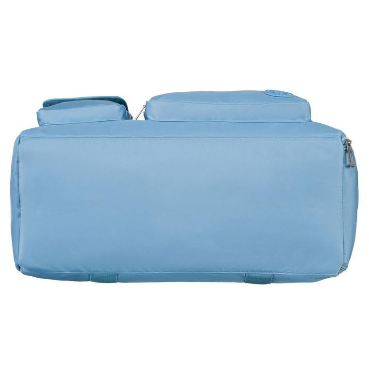 Peterson, sportowa torba podróżna z uchwytem na walizkę, błękitna