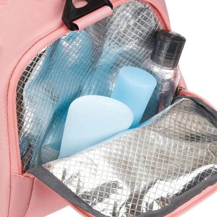 Peterson, torba podróżna, różowa