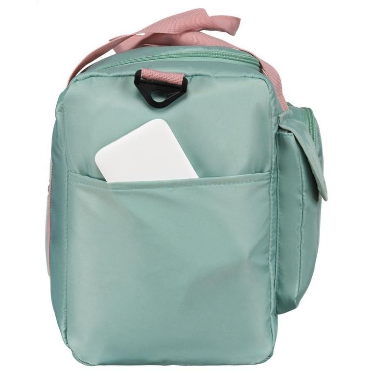 Peterson, torba podróżna, zielono-różowa