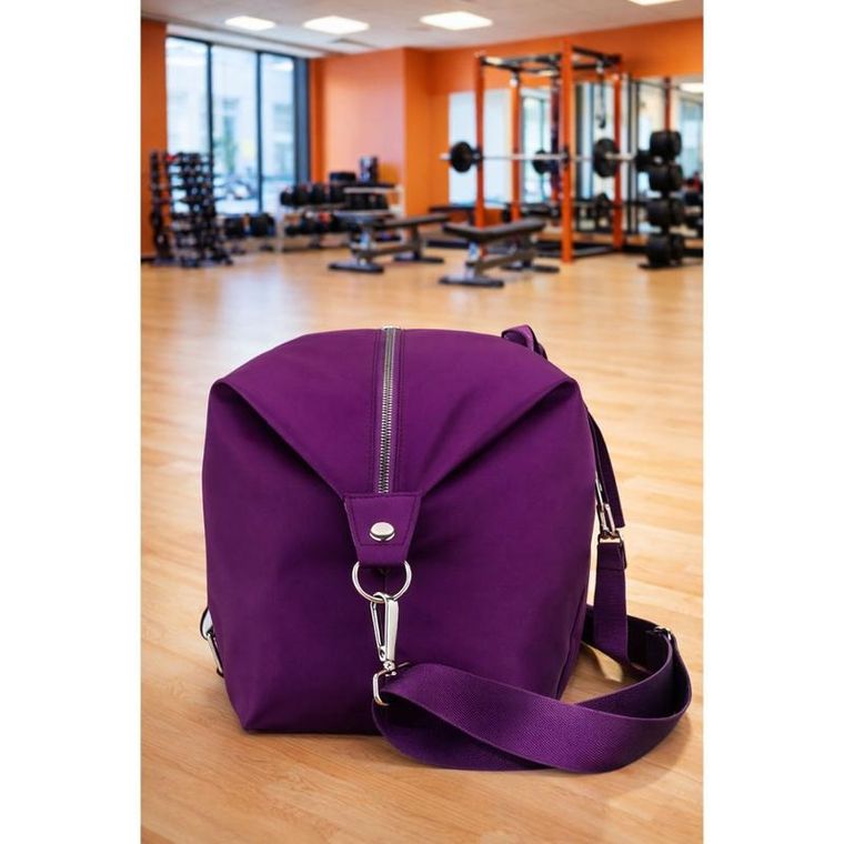 Peterson, torba sportowa, 1-komorowa, fioletowa
