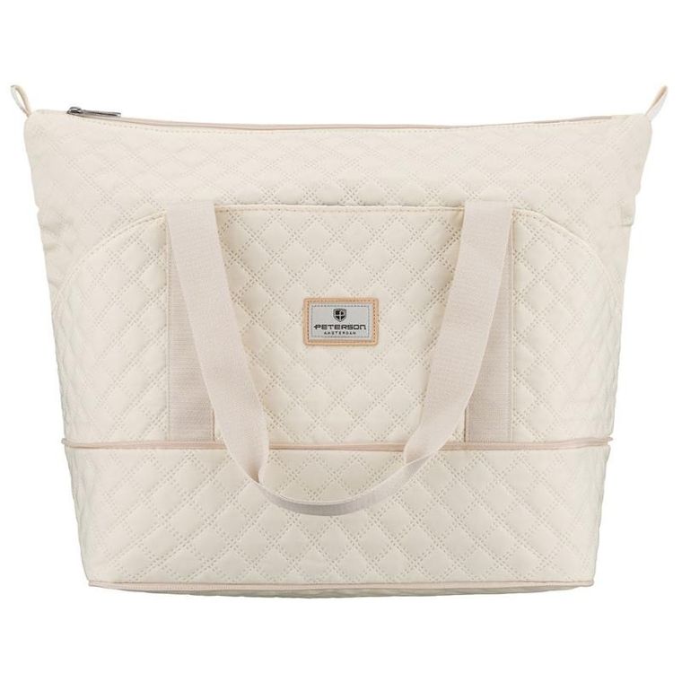 Peterson, torba treningowa, 1-komorowa, beżowa