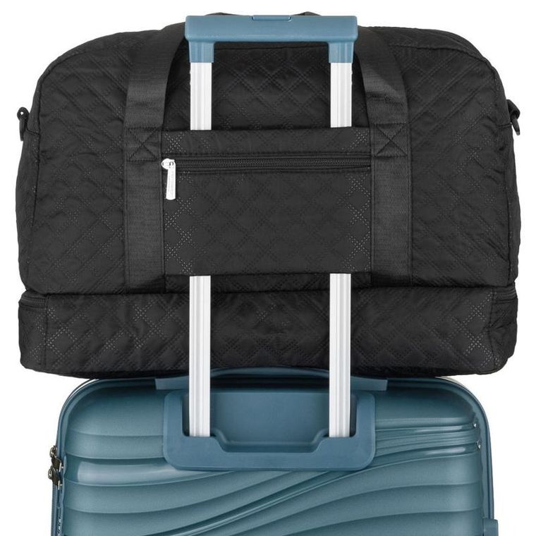 Peterson, torba treningowa, 2-komorowa, czarna