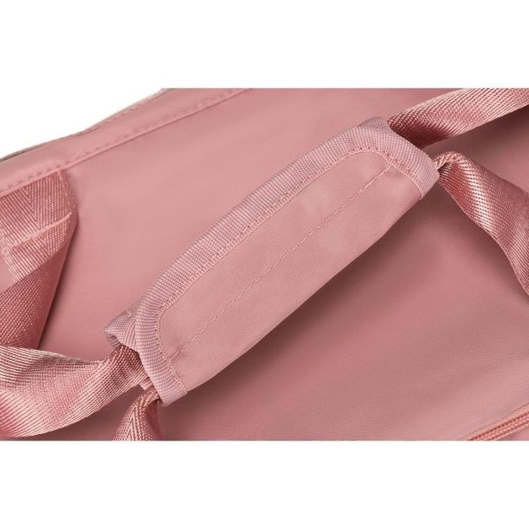 Peterson, torba weekendowo-podróżna z komorą boczną na buty, różowa
