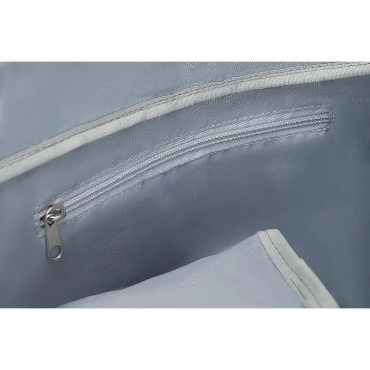 Peterson, torba weekendowo-podróżna z uchwytem na walizkę, zielono-różowa