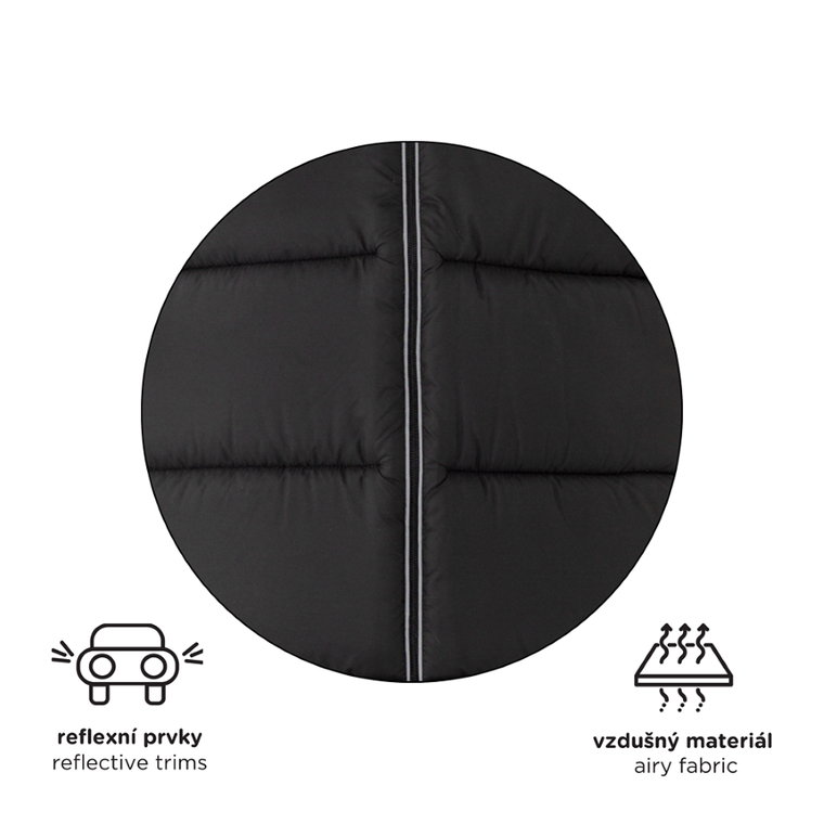 Petite&Mars, Jibot, śpiworek zimowy 3w1, black