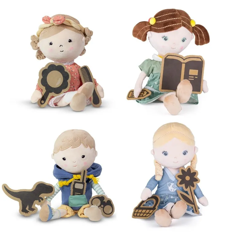 Petite&Mars, Max, lalka szmaciana, 35 cm