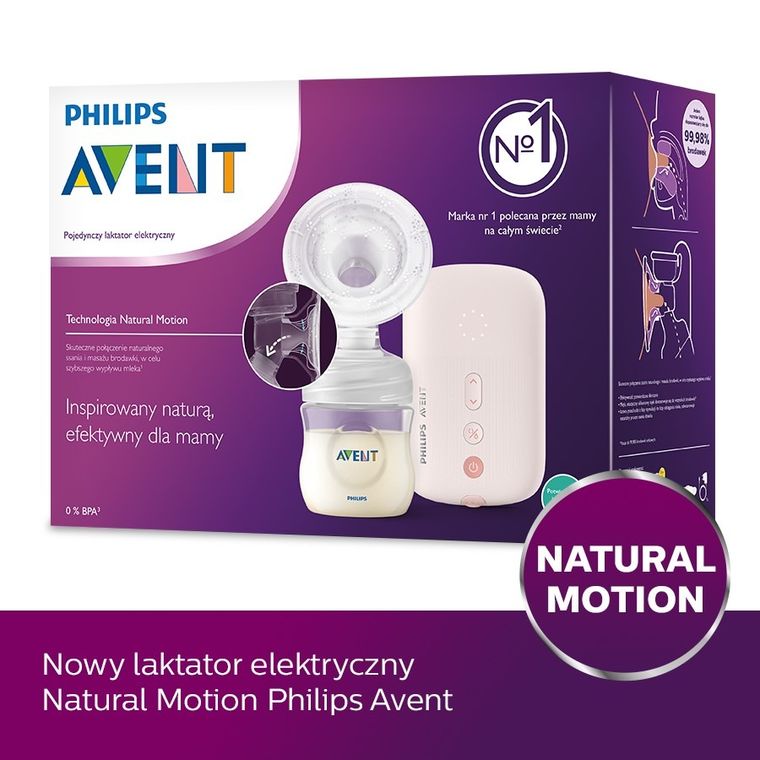 Philips Avent, Natural Motion, laktator elektryczny