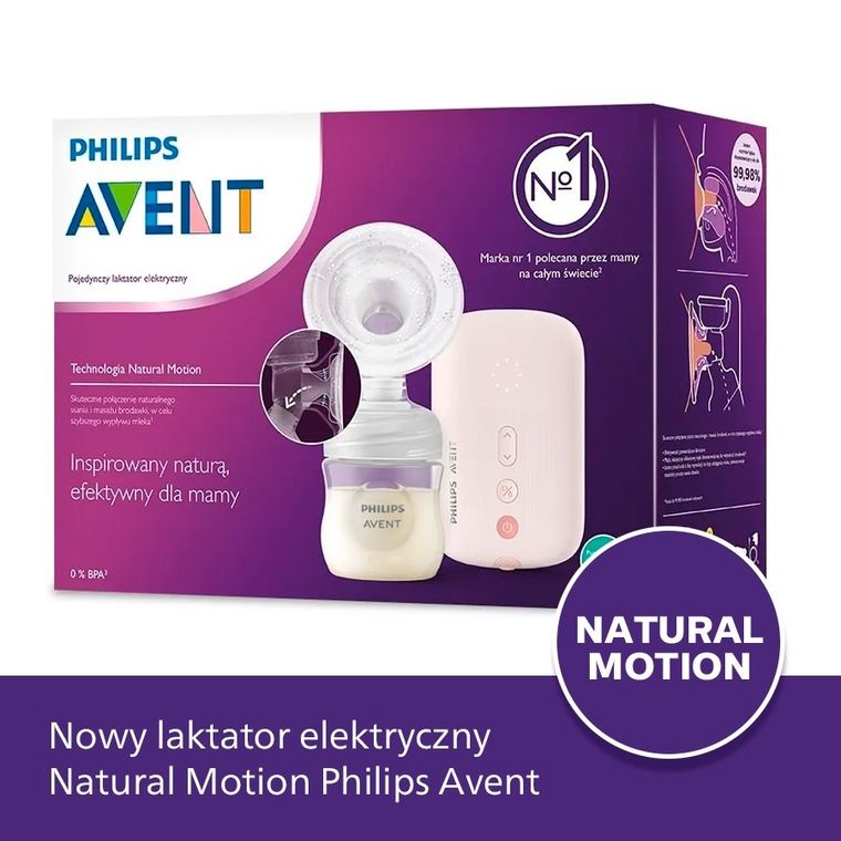 Philips Avent, Natural Motion, laktator elektryczny