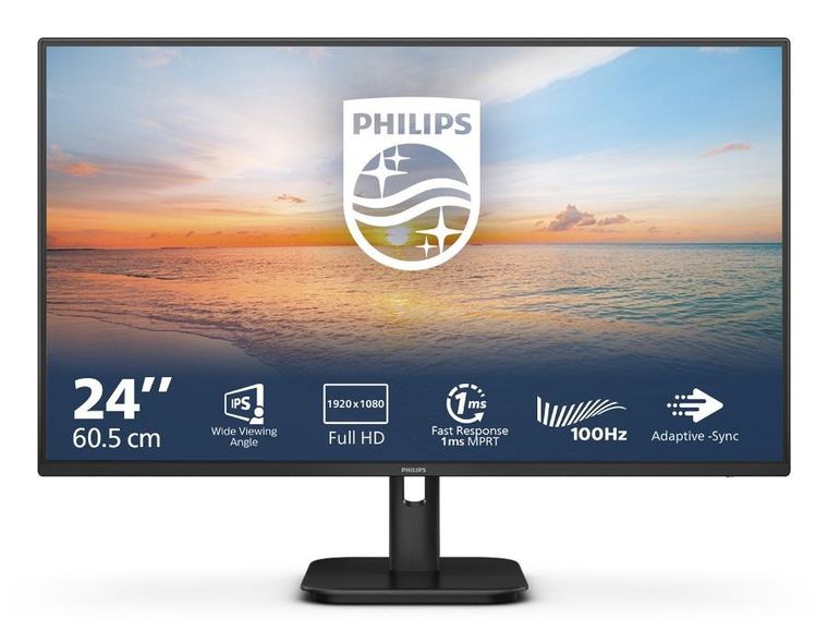 Philips, monitor LED, 23,8", 24E1N1100A/00