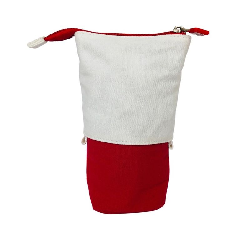 Pixie Crew, pionowy piórnik, czerwony panel