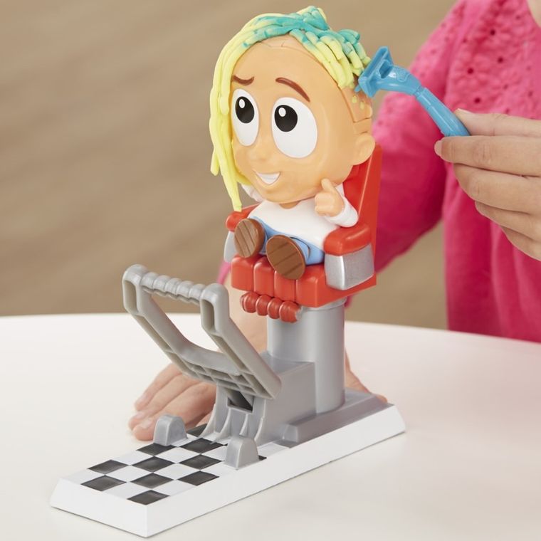 Play-Doh, Fryzjer, 8 tub, zestaw kreatywny