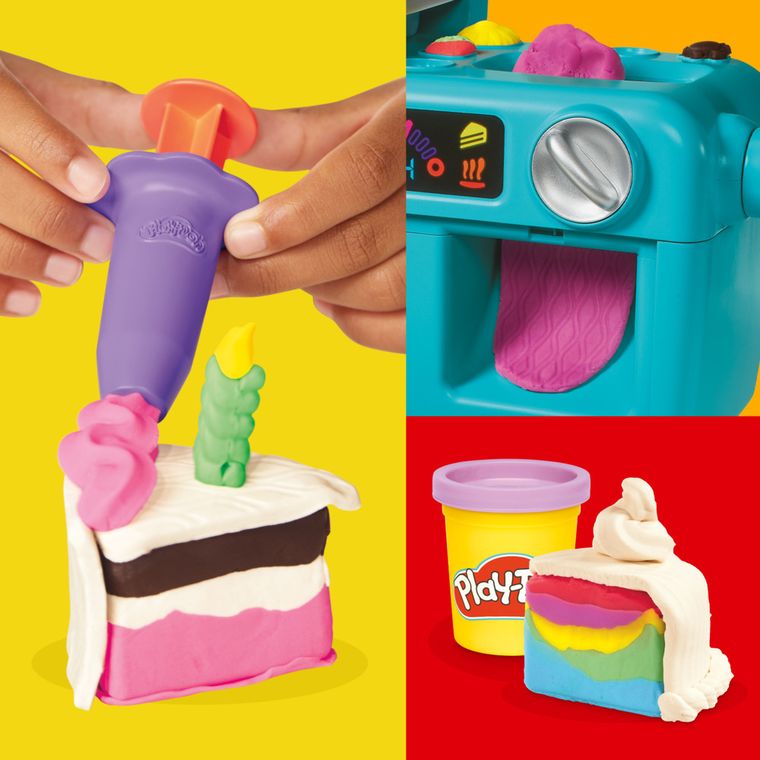 Play-Doh, Tęczowy Piekarnik, zestaw kreatywny