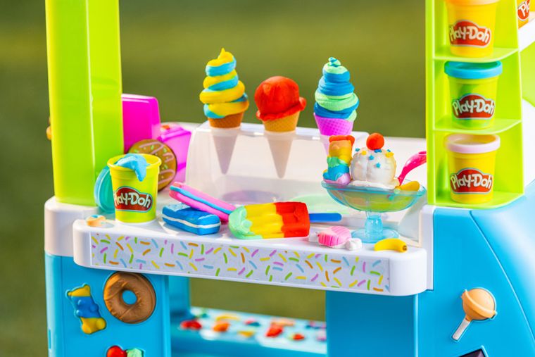 Play-Doh, Wielka lodziarnia na kółkach, zestaw kreatywny