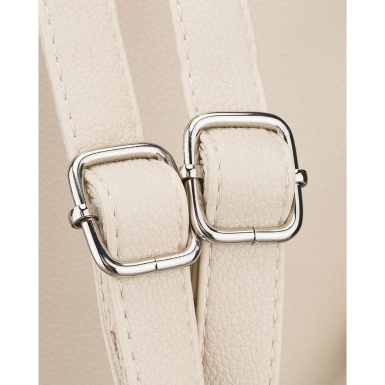 Plecak, beżowy, skóra ekologiczna, Rovicky