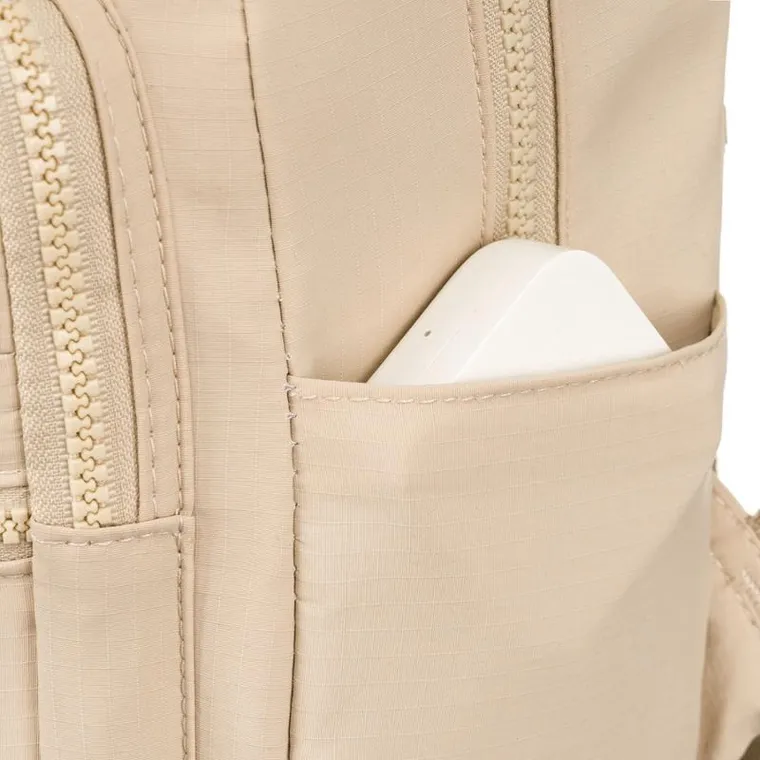 Plecak miejski, beżowy, Peterson