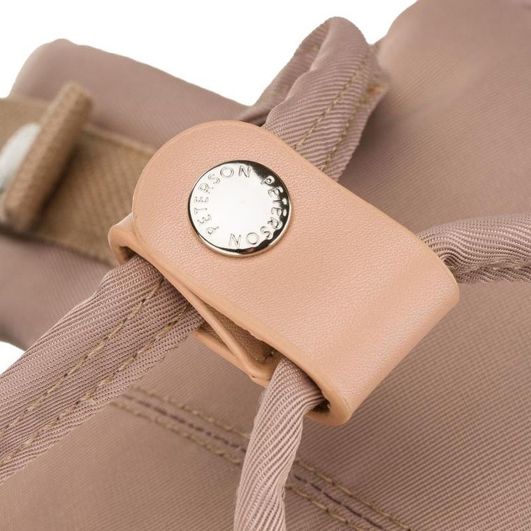 Plecak miejski, beżowy, Peterson