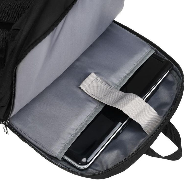 Plecak miejski na laptopa, czarny, Peterson