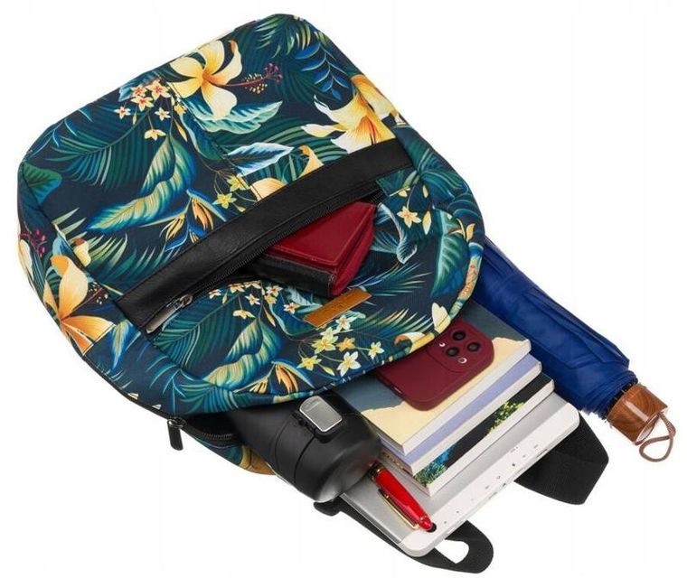 Plecak miejski, zielony, Rovicky