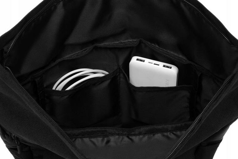 Plecak na laptopa, czarny, Peterson