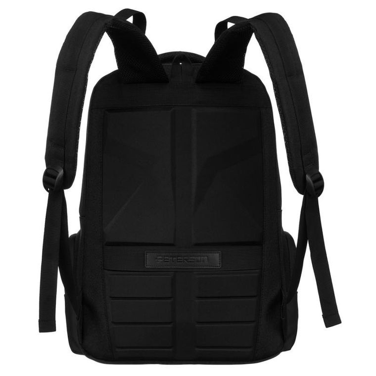 Plecak na laptopa, czarny, Peterson