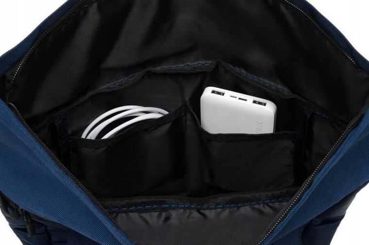 Plecak na laptopa, granatowy, Peterson