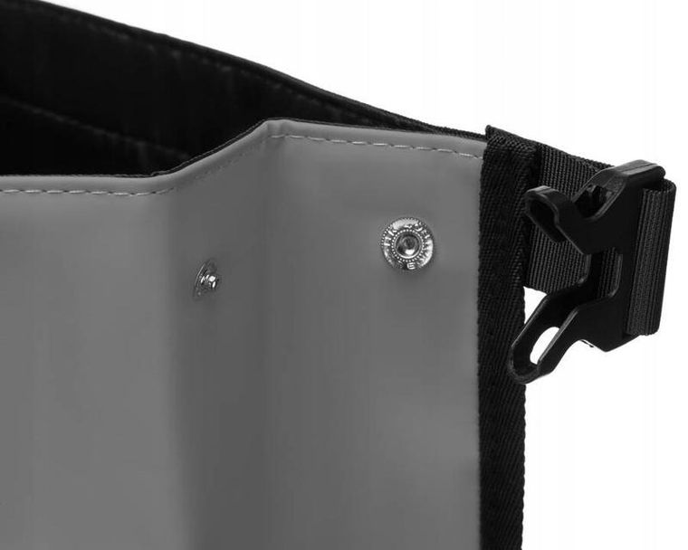 Plecak na laptopa, wodoodporny, szary, Peterson