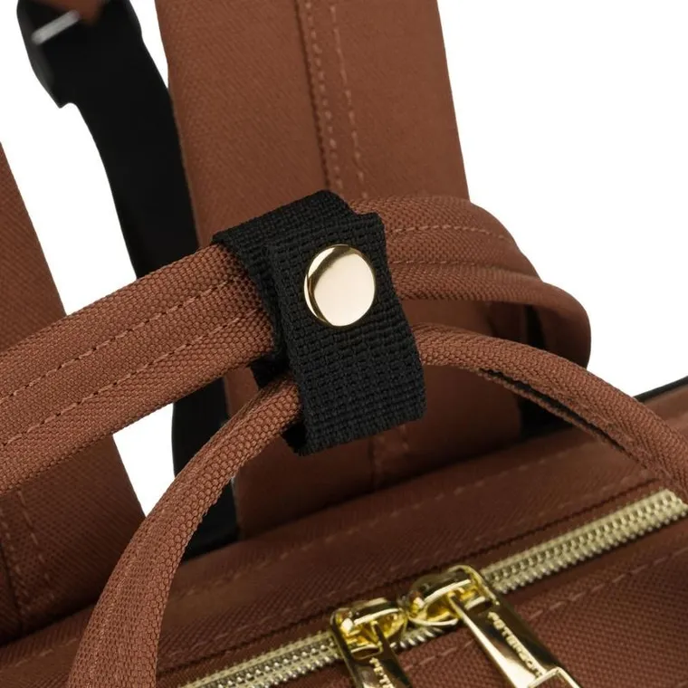 Plecak na latopa, beżowo-brązowy, Peterson