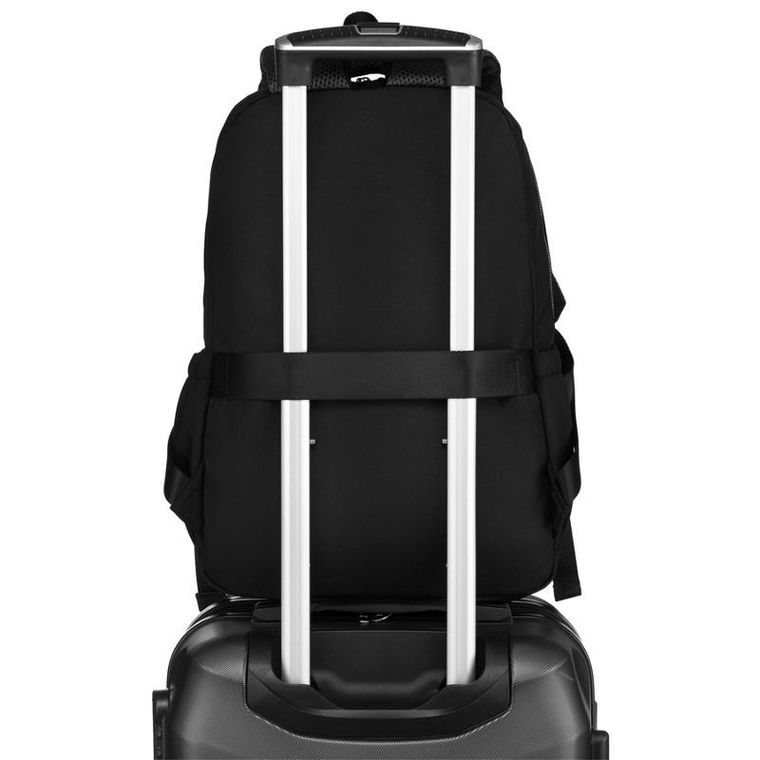 Plecak podróżny, bagaż podręczny do samolotu, czarny, Peterson
