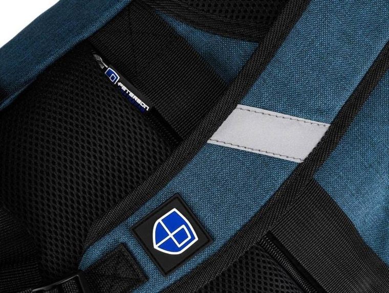 Plecak podróżny, bagaż podręczny do samolotu, niebieski, Peterson