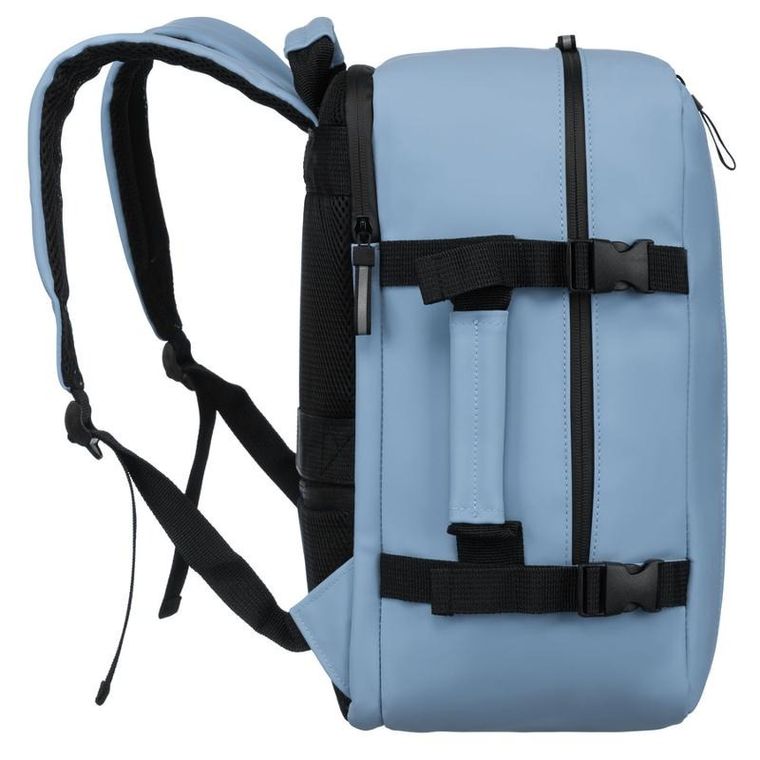 Plecak podróżny, bagaż podręczny do samolotu, wodoodporny, niebieski, Peterson