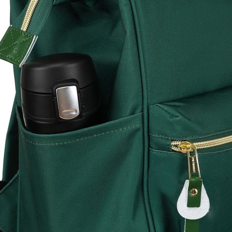 Plecak podróżny, bagaż podręczny do samolotu, zielony, Peterson