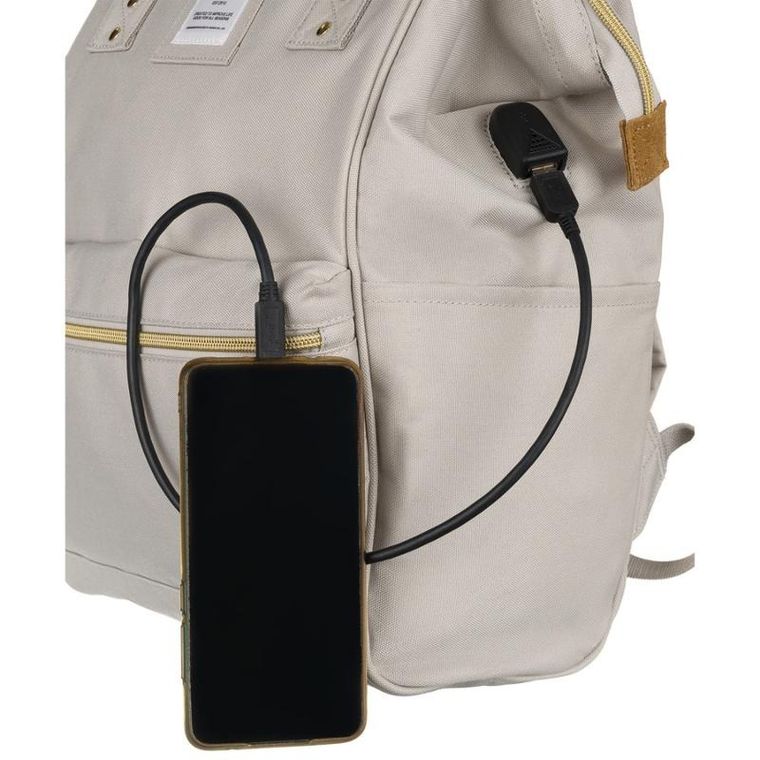 Plecak podróżny na laptopa, bagaż podręczny do samolotu, 13,3", szary, Himawari