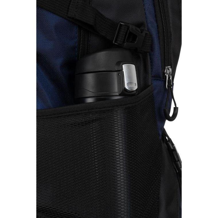 Plecak turystyczny, granatowo-czarny, Peterson