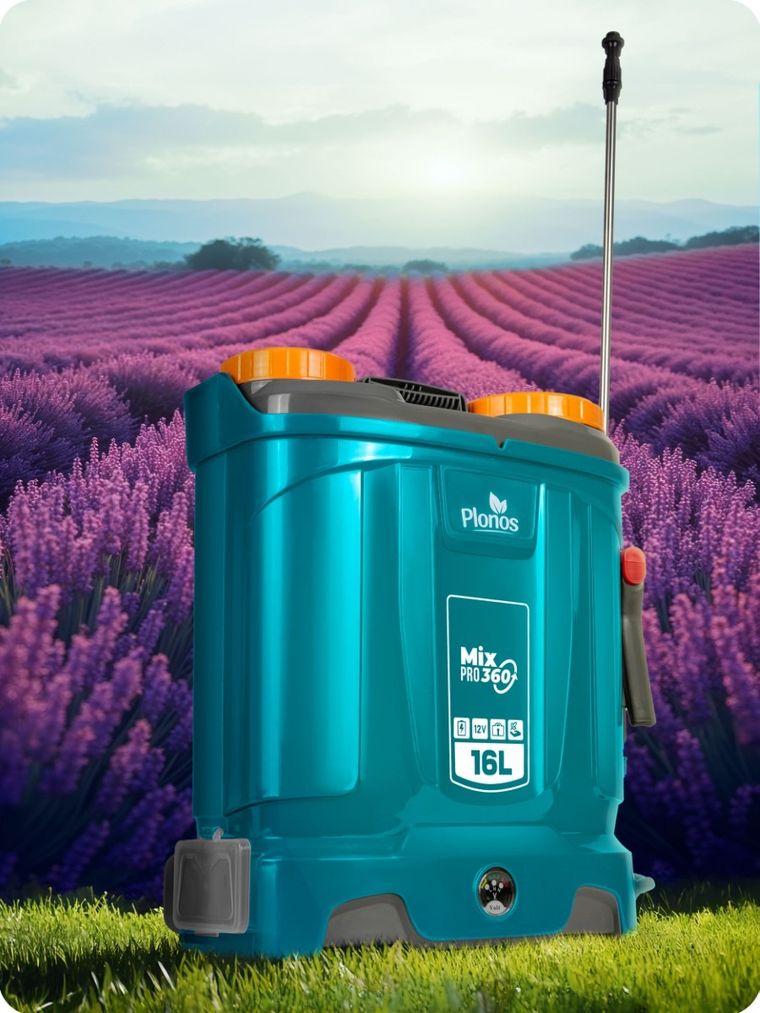 Plonos, opryskiwacz akumulatorowy z mieszalnikiem, PL-604