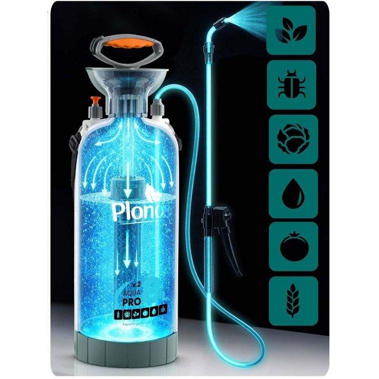 Plonos, opryskiwacz ciśnieniowy, ręczny, 8l