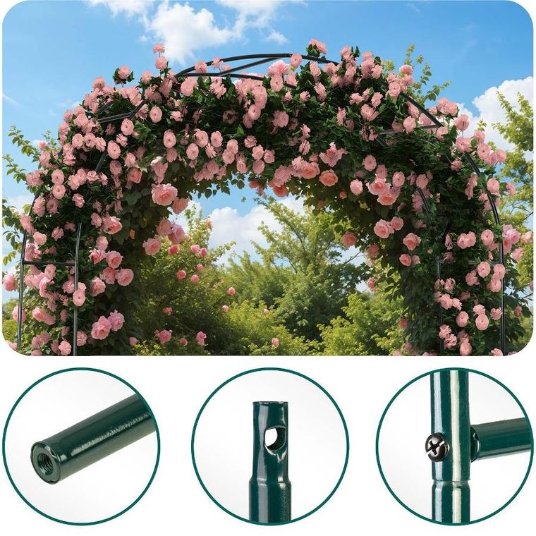 Plonos, pergola ogrodowa, łuk, 240 cm