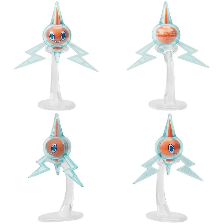 Pokemon, Rotom, Snivy, Oshawott, Pikachu, Tepic, Snubbull, Luxio, Alolan Marowax, figurki bitewne