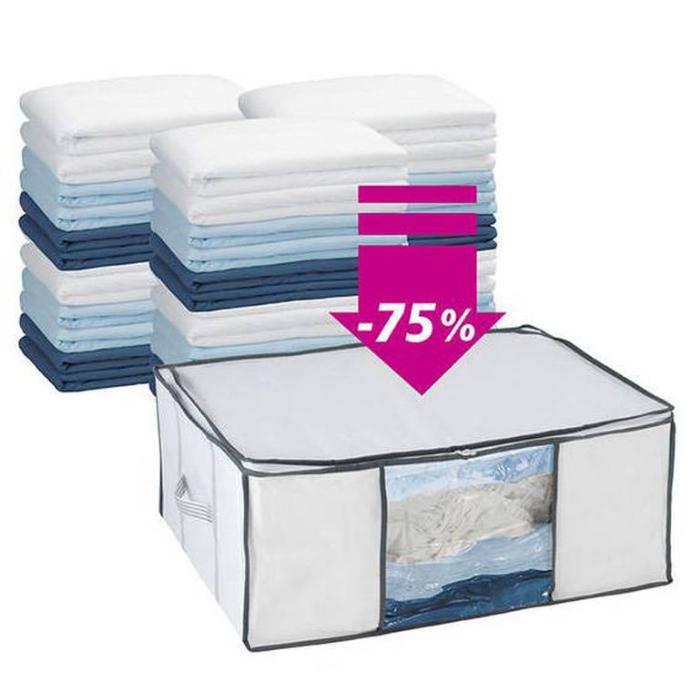 Pokrowiec na pościel, ubrania, soft + worek próżniowy, rozmiar L