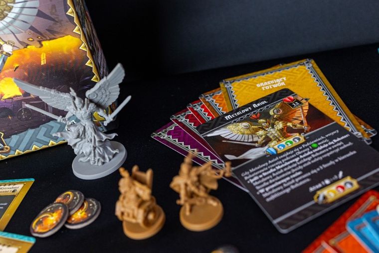 Portal Games, Massive Darkness 2: Bardowie i Konstruktorzy vs Metalowy Anioł, dodatek do gry