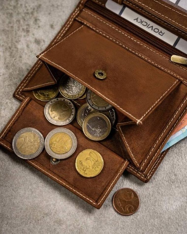 Portfel, brązowy, skórzany, RFID, Always Wild