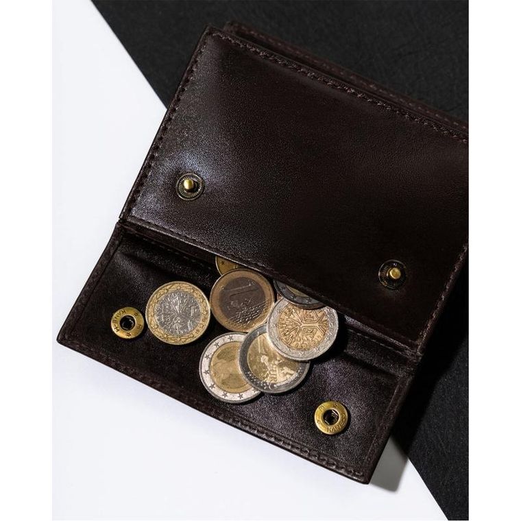 Portfel, brązowy, skórzany, RFID, Rovicky