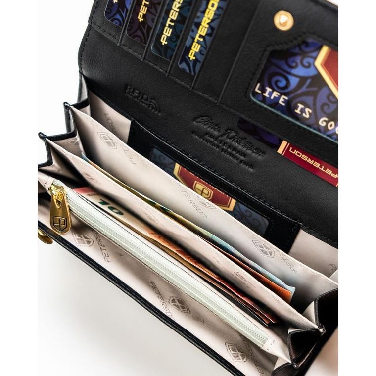 Portfel, czarny, Peterson