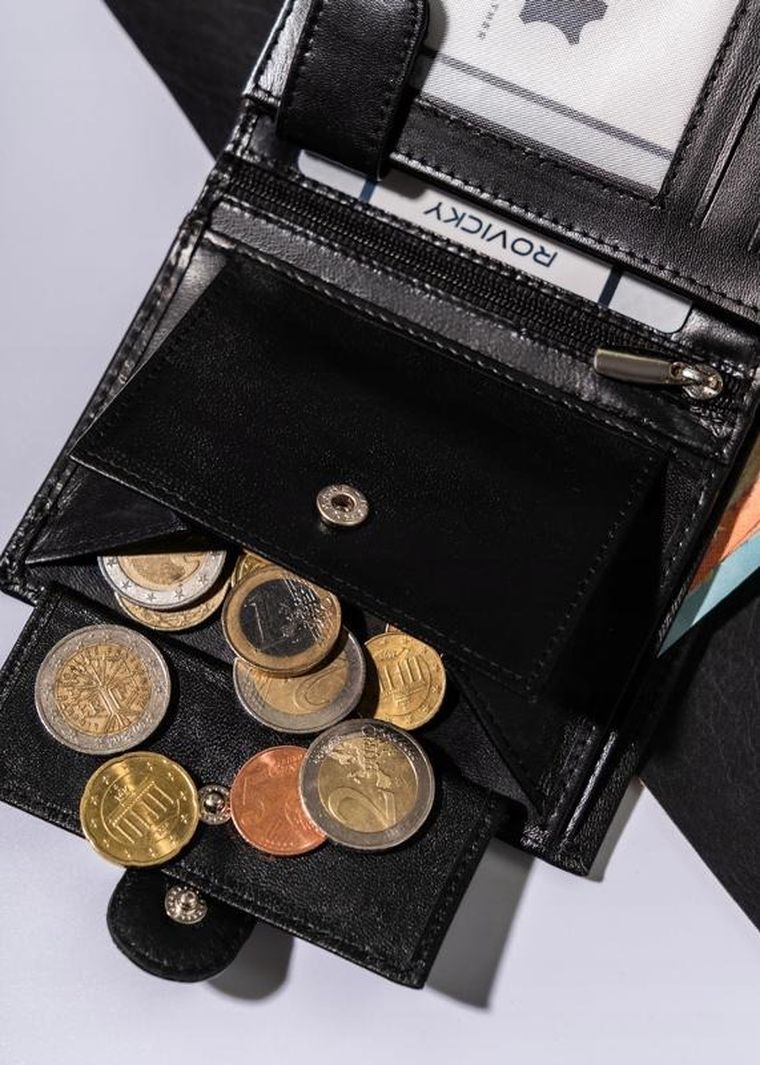 Portfel, czarny, skórzany, Always Wild