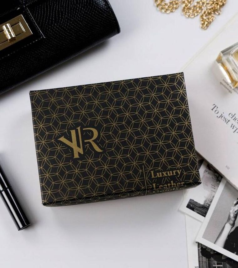 Portfel, czarny, skórzany, RFID, Rovicky