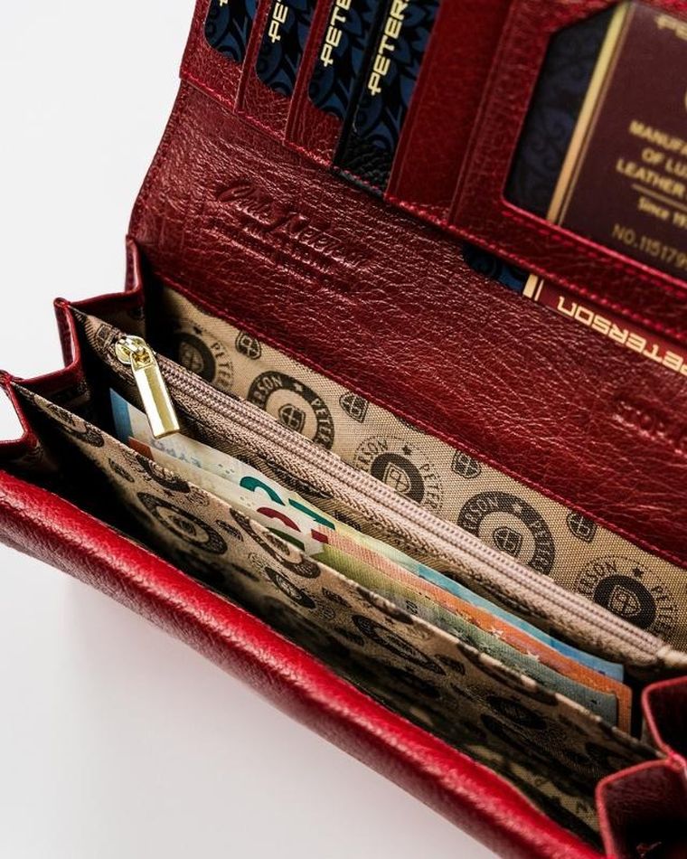 Portfel, lakierowany, Peterson