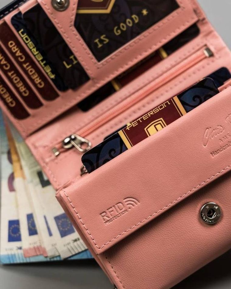 Portfel, mix, skórzany, Peterson