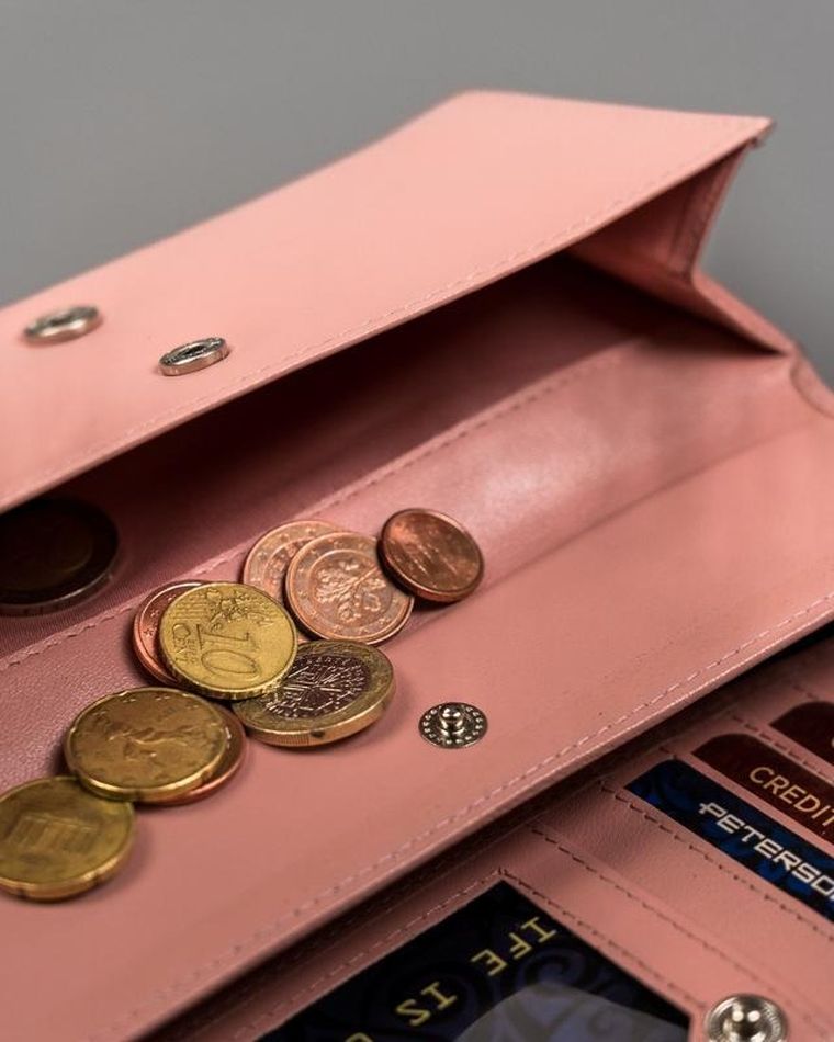 Portfel, mix, skórzany, Peterson